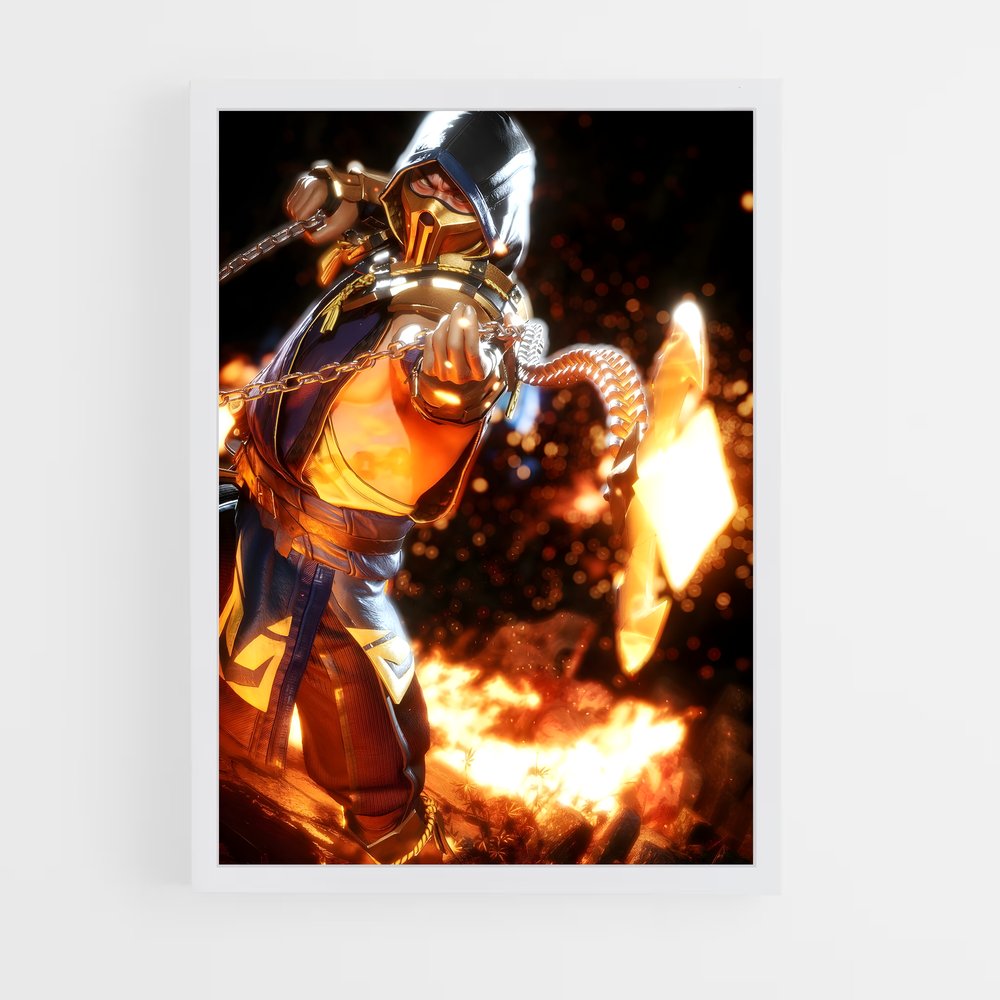 Poster Mortal Combat – affiche Mortal kombat (vue 3)
